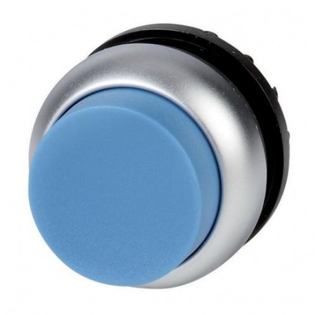 EATON - MOELLER M22-DH-B M22-DH-B 216649 Y7-216649 EATON ELECTRIC Pushbutton, raised, blue, momentary