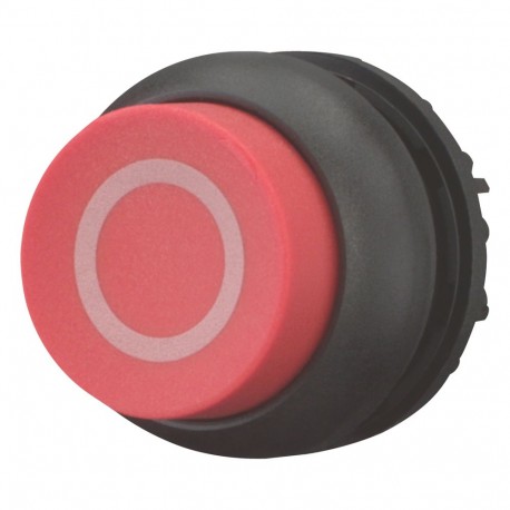 EATON - MOELLER M22S-DH-R-X0 M22S-DH-R-X0 216656 Y7-216656 EATON ELECTRIC Pushbutton, raised, red 0, momentary