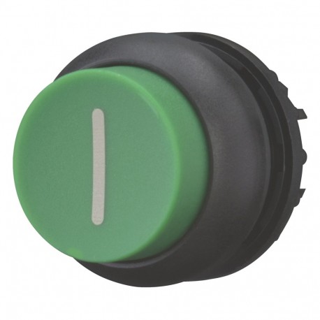 EATON - MOELLER M22S-DH-G-X1 M22S-DH-G-X1 216658 Y7-216658 EATON ELECTRIC Pushbutton, raised, green I, momentary