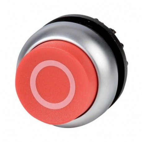 Eaton-moeller M22-DRH-R-X0 Y7-216675 EATON ELECTRIC Pushbutton, raised, red 0, maintained