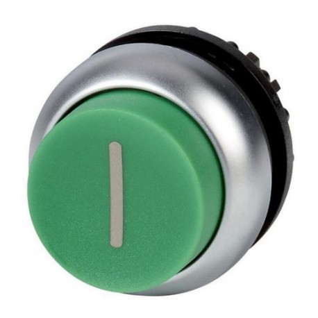 EATON - MOELLER M22-DRH-G-X1 M22-DRH-G-X1 216677 Y7-216677 EATON ELECTRIC Pushbutton, raised, green I, maintained