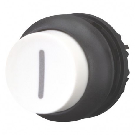 EATON - MOELLER M22S-DRH-W-X1 M22S-DRH-W-X1 216682 Y7-216682 EATON ELECTRIC Pushbutton, raised, white I, maintained