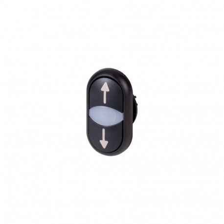 EATON - MOELLER M22S-DDL-S-X7/X7 M22S-DDL-S-X7/X7 216711 Y7-216711 EATON ELECTRIC Double actuator pushbutton, +indicator light, black/white/b..