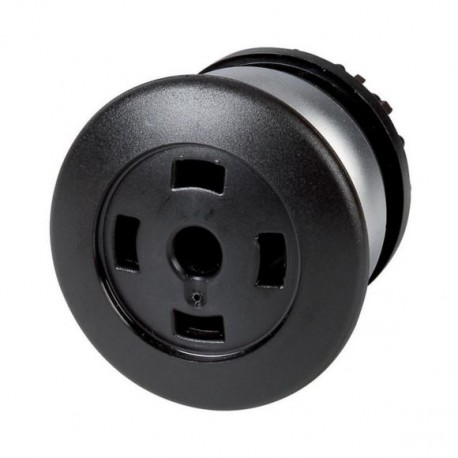 EATON - MOELLER M22-DP-S-X M22-DP-S-X 216728 Y7-216728 EATON ELECTRIC Mushroom actuator, black, without button plate, momentary