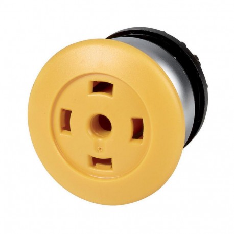 Eaton-moeller M22-DRP-Y-X Y7-216768 EATON ELECTRIC Mushroom actuator, yellow, without button plate, maintained