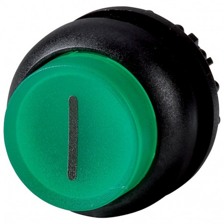 Eaton-moeller M22S-DRLH-G-X1 Y7-216809 EATON ELECTRIC Illuminated pushbutton actuator, raised, green I, maintained
