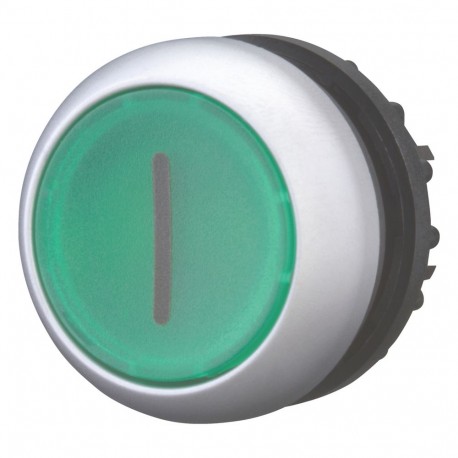 EATON - MOELLER M22-DL-G-X1 M22-DL-G-X1 216938 Y7-216938 EATON ELECTRIC Illuminated pushbutton actuator, flush, green I, momentary