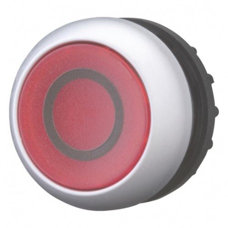 EATON - MOELLER M22-DRL-R-X0 M22-DRL-R-X0 216957 Y7-216957 EATON ELECTRIC Illuminated pushbutton actuator, flush, red 0, maintained