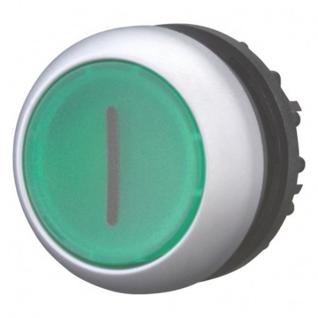 Eaton-moeller M22-DRL-G-X1 Y7-216959 EATON ELECTRIC Illuminated pushbutton actuator, flush, green I, maintained