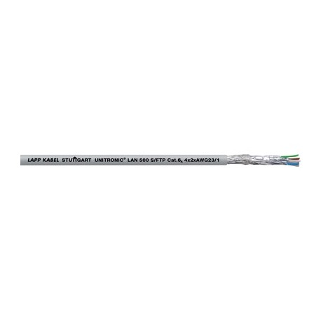 Lapp 2170195 UNITRONIC LAN 500 U/FTP Cat.6A LSZH LAPP Ethernet cable for Category 6, class EA, verified up to 500..