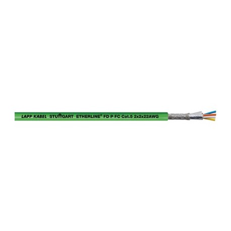Lapp 2170894 ETHERLINE FD P FC CAT5 2x2xAWG22 LAPP ETHERLINE FD P FC CAT5 2x2xAWG22