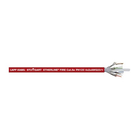 Lapp 2170905 ETHERLINE FIRE Cat.5e PH120 4x2x23/1 AWG LAPP ETHERLINE FIRE Cat.5e PH120 4x2x23/1 AWG