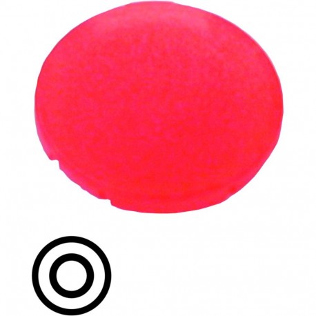 EATON - MOELLER M22-XDL-R-X0 M22-XDL-R-X0 218159 Y7-218159 EATON ELECTRIC Button lens, flat red