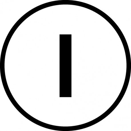 EATON - MOELLER M22-XD-W-X1 M22-XD-W-X1 218167 Y7-218167 EATON ELECTRIC Button plate, flat white, I