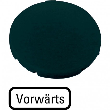 EATON - MOELLER M22-XD-S-D15 M22-XD-S-D15 218190 Y7-218190 EATON ELECTRIC M22-XD-S-D15Q Button plate, flat black, FORWARDS