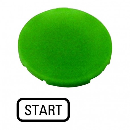 EATON - MOELLER M22-XD-G-GB1 M22-XD-G-GB1 218196 Y7-218196 EATON ELECTRIC Button plate, flat green, START