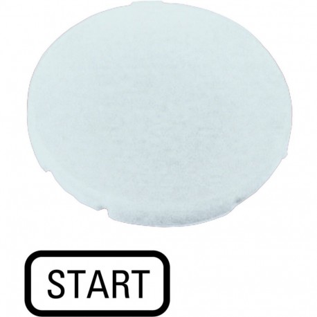 Eaton-moeller M22-XD-W-GB1 Y7-218197 EATON ELECTRIC M22-XD-W-GB1Q Button plate, flat white, START
