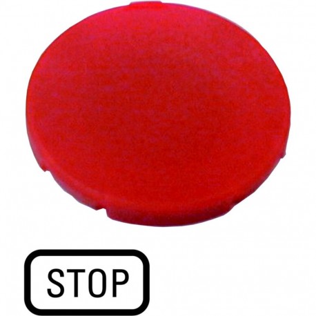 Eaton-moeller M22-XD-R-GB5 Y7-218202 EATON ELECTRIC M22-XD-R-GB5Q Button plate, flat red, OFF