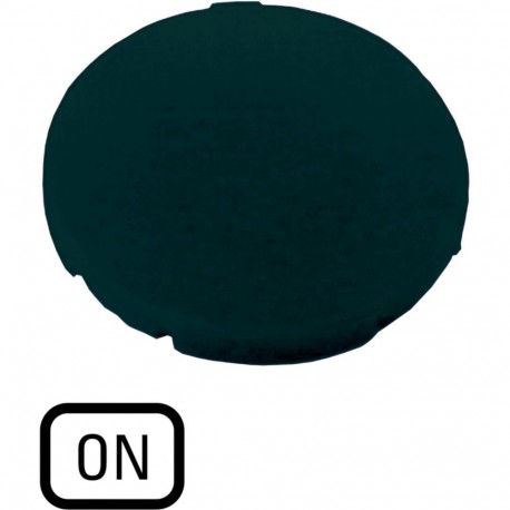 Eaton-moeller M22-XD-S-GB6 Y7-218203 EATON ELECTRIC M22-XD-S-GB6Q Button plate, flat black, ON