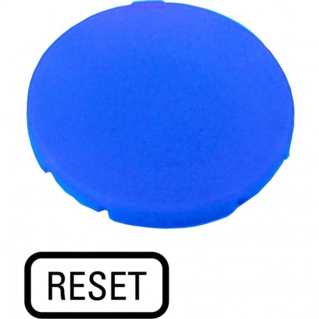 EATON - MOELLER M22-XD-B-GB14 M22-XD-B-GB14 218204 Y7-218204 EATON ELECTRIC Button plate, flat blue, RESET