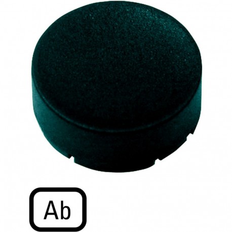 EATON - MOELLER M22-XDH-S-D4 M22-XDH-S-D4 218231 Y7-218231 EATON ELECTRIC M22-XDH-S-D4Q Button plate, raised black, AB