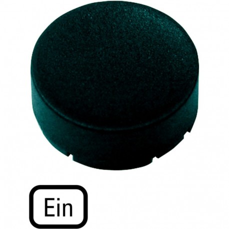 EATON - MOELLER M22-XDH-S-D6 M22-XDH-S-D6 218233 Y7-218233 EATON ELECTRIC M22-XDH-S-D6Q Button plate, raised black, ON