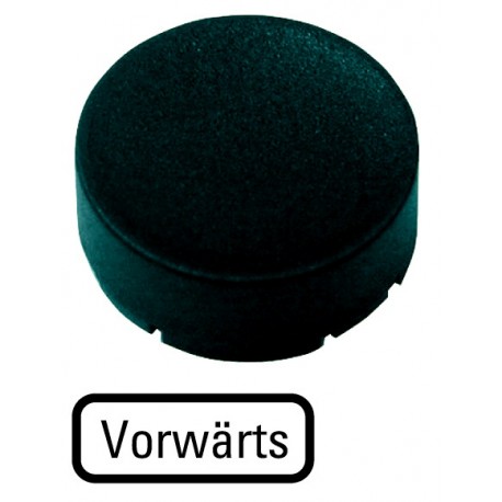 Eaton-moeller M22-XDH-S-D15 M22-XDH-S-D15Q EATON ELECTRIC M22-XDH-S-D15Q Button plate, raised black, FORWARDS