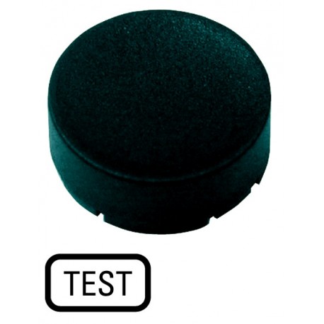 Eaton-moeller M22-XDH-S-GB9 M22-XDH-S-GB9Q EATON ELECTRIC M22-XDH-S-GB9Q Button plate, raised black, TEST
