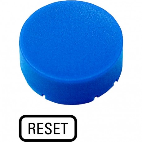 Eaton-moeller M22-XDH-B-GB14 Y7-218249 EATON ELECTRIC M22-XDH-B-GB14Q Button plate, raised blue, RESET