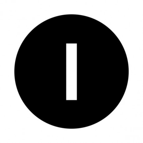 EATON - MOELLER M22-XDP-S-X1 M22-XDP-S-X1 218255 Y7-218255 EATON ELECTRIC Button plate, mushroom black, I