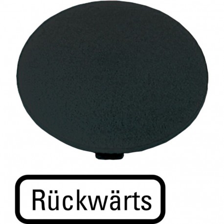 Eaton-moeller M22-XDP-S-D16 Y7-218278 EATON ELECTRIC M22-XDP-S-D16Q Button plate, mushroom black, REVERSE