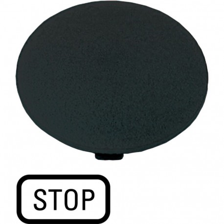 Eaton-moeller M22-XDP-S-GB0 Y7-218282 EATON ELECTRIC M22-XDP-S-GB0Q Button plate, mushroom black, STOP
