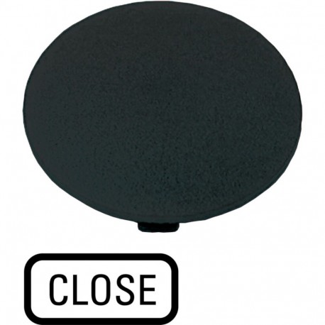 EATON - MOELLER M22-XDP-S-GB2 M22-XDP-S-GB2 218285 Y7-218285 EATON ELECTRIC M22-XDP-S-GB2Q Button plate, mushroom black, CLOSE
