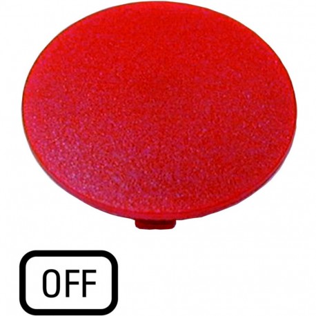 Eaton-moeller M22-XDP-R-GB5 Y7-218289 EATON ELECTRIC M22-XDP-R-GB5Q Button plate, mushroom red, OFF