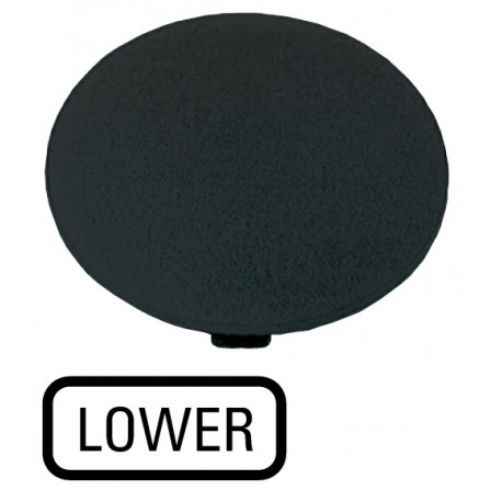 Eaton-moeller M22-XDP-S-GB18 M22-XDP-S-GB18Q EATON ELECTRIC M22-XDP-S-GB18Q Button plate, mushroom black, LOWER