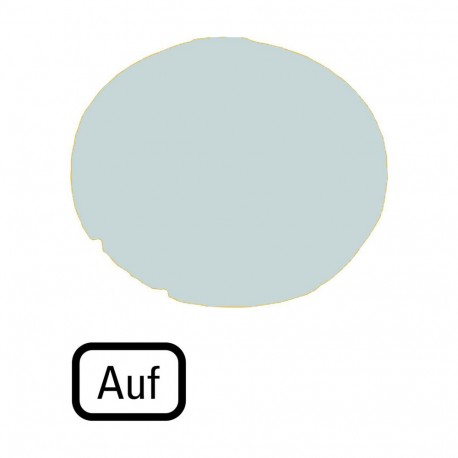 EATON - MOELLER M22-XDL-W-D3 M22-XDL-W-D3 218317 Y7-218317 EATON ELECTRIC Button lens, flat white, AUF