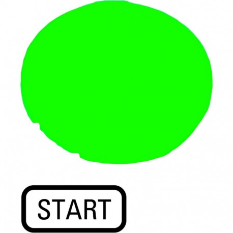 EATON - MOELLER M22-XDL-G-GB1 M22-XDL-G-GB1 218328 Y7-218328 EATON ELECTRIC Button lens, flat green, START