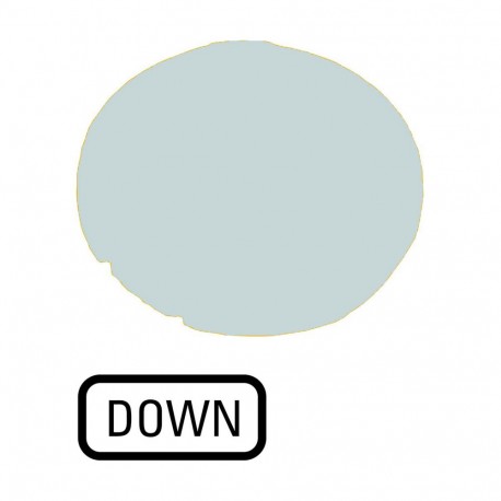 EATON - MOELLER M22-XDL-W-GB4 M22-XDL-W-GB4 218332 Y7-218332 EATON ELECTRIC Lens, indicator Flush White DOWN