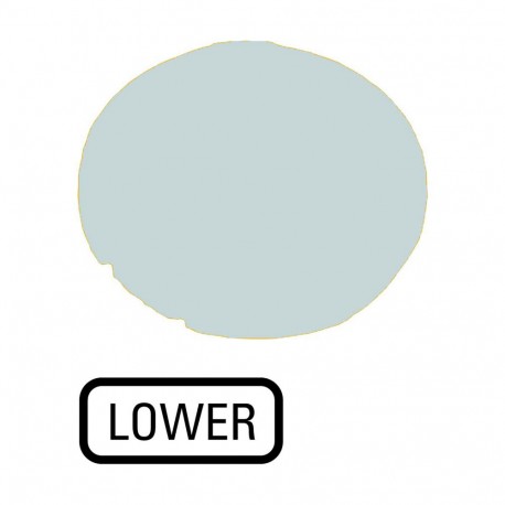 Eaton-moeller M22-XDL-W-GB18 Y7-218340 EATON ELECTRIC Lens, indicator Flush White LOWER