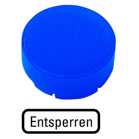 EATON - MOELLER M22-XDLH-B-D14 M22-XDLH-B-D14 218364 M22-XDLH-B-D14Q EATON ELECTRIC Button lens, raised blue, RELEASE