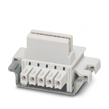 Phoenix contact ME 17,5 TBUS 1,5/4P1S KMGY DIN rail bus connectors