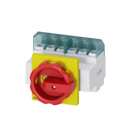 SIEMENS 3LD2203-3VK53 3LD2203-3VK53 SIEMENS SENTRON, Switch disconnector 3LD, emergency switching-off switch, 6- pole, Iu: 32 A, o..