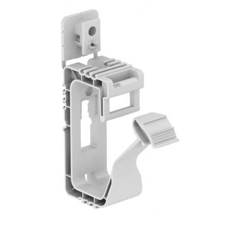 Obo-bettermann 2031 20 OBO BETTERMANN Grip collecting clamp , 20x NYM3x1,5, Light grey, 7035, Polypropylene, PP