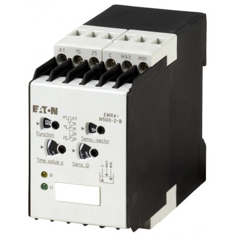 Eaton-moeller EMR4-N500-2-B EATON ELECTRIC Liquid level monitoring relay, 2W, 220-240V50/60Hz, 250-500Ohm