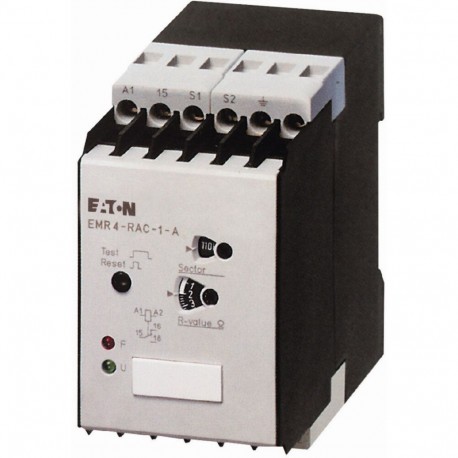Eaton-moeller EMR4-RAC-1-A EATON ELECTRIC Insulation monitoring relay, AC, 1W, 24-240VAC/DC, 1-100kOhm