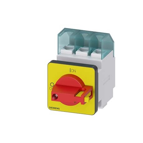 SIEMENS 3LD2222-0TK13 3LD2222-0TK13 SIEMENS SENTRON, Switch disconnector 3LD, emergency switching-off switch, 3- pole, Iu: 32 A, o..