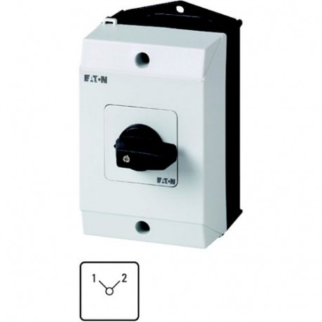 EATON - MOELLER T0-2-39/I1 T0-2-39/I1 222616 Y7-222616 EATON ELECTRIC Multi-speed switches, Contacts: 4, 20 A, 2 speeds, 2 separate win..