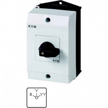 Eaton-moeller T0-4-15107/I1 Y7-222693 EATON ELECTRIC Multi-speed switches, Contacts: 8, 20 A, One tapped winding, 2..