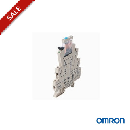 OMRON G2RV-SL500 110VAC G2RV-SL500 110VAC 225264 G2RVSL500AC110BYOMB OMRON SPDT 6A Relay Terminal block+Base Push-in 110vac