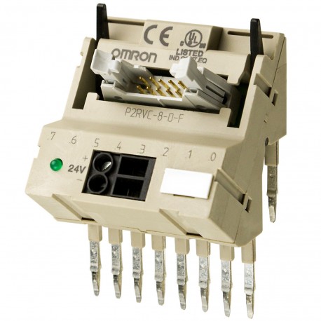 OMRON P2RVC-8-O-F P2RVC-8-O-F 227344 OMRON Interface PLC Output to 8 G2RV PNP